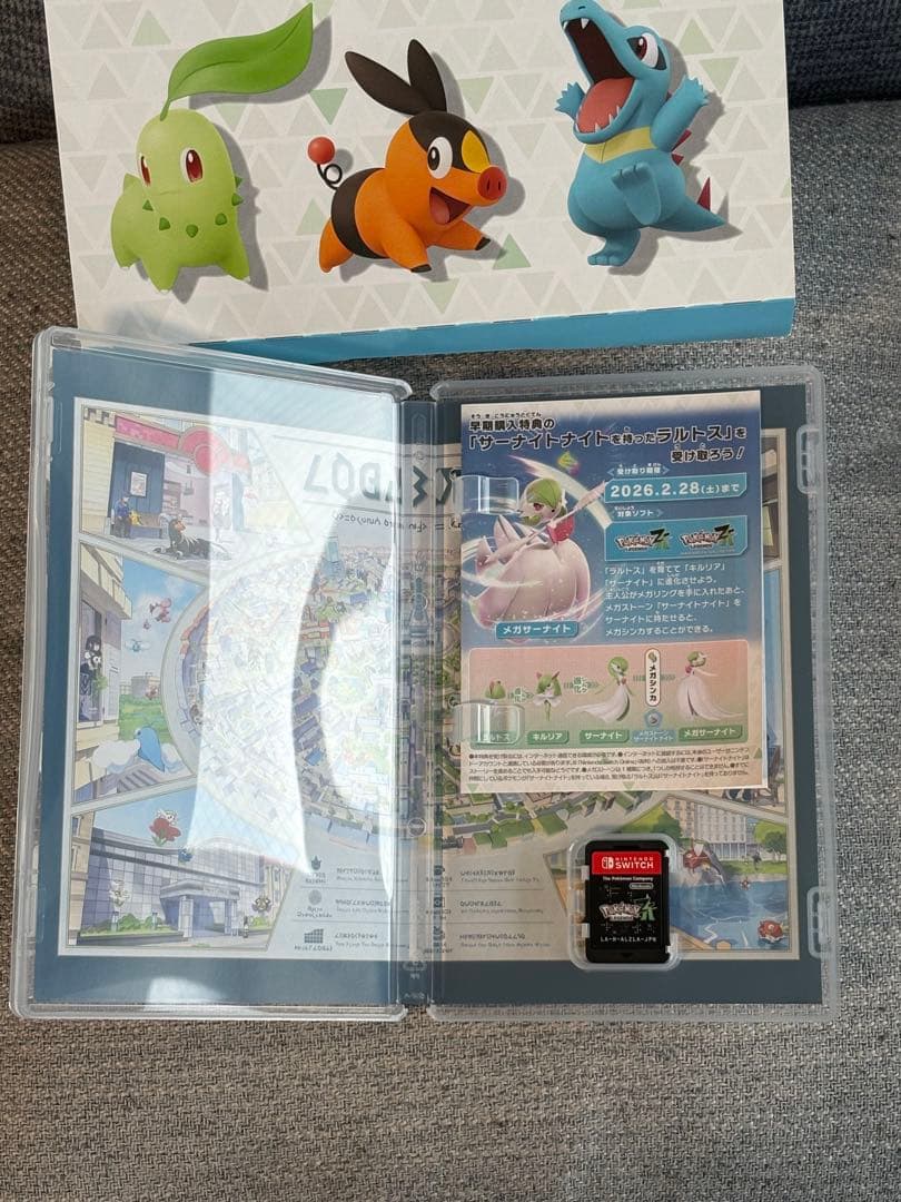 ポケモン　レジェンズ　ZA スイッチ　アマゾン特典　カトラリー　箱付き