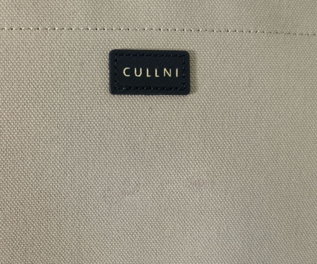 CULLNI クルニ レザーポケット キャンバス トートバッグ 男女兼用