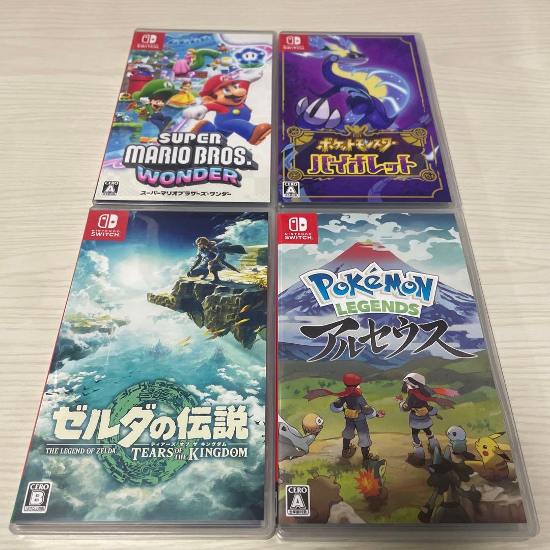 Nintendo Switch ゲーム4本セット まとめ売り