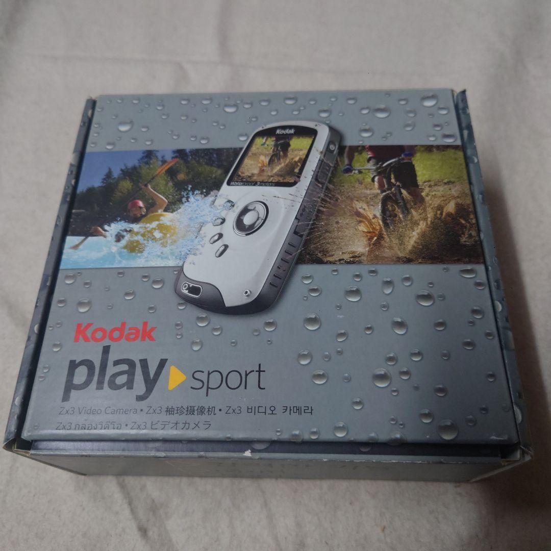 Kodak play sport Zx3 防水ポケットビデオカメラ・未使用