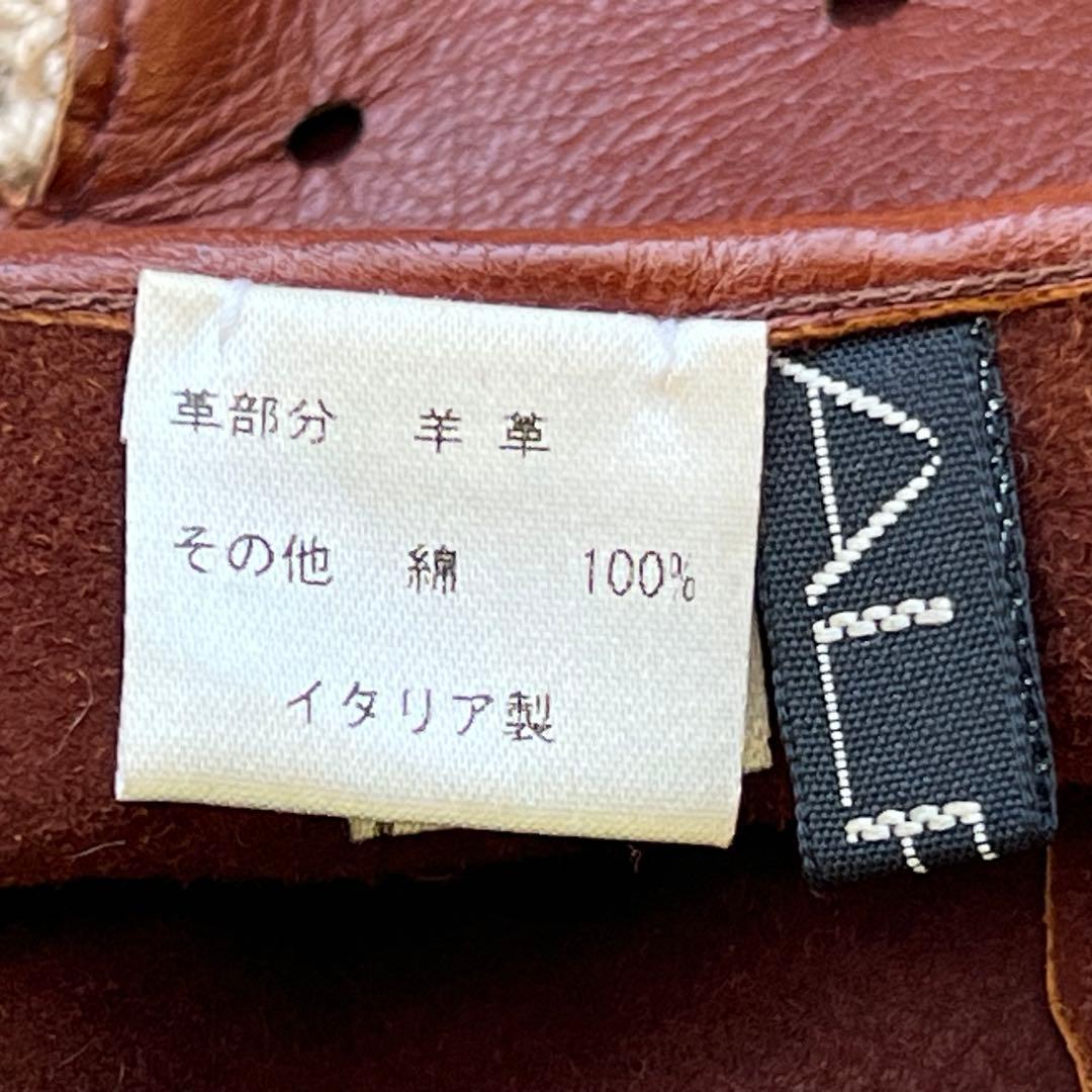 ALPO アルポ ラムナッパレザー アンライニング ドライビンググローブ