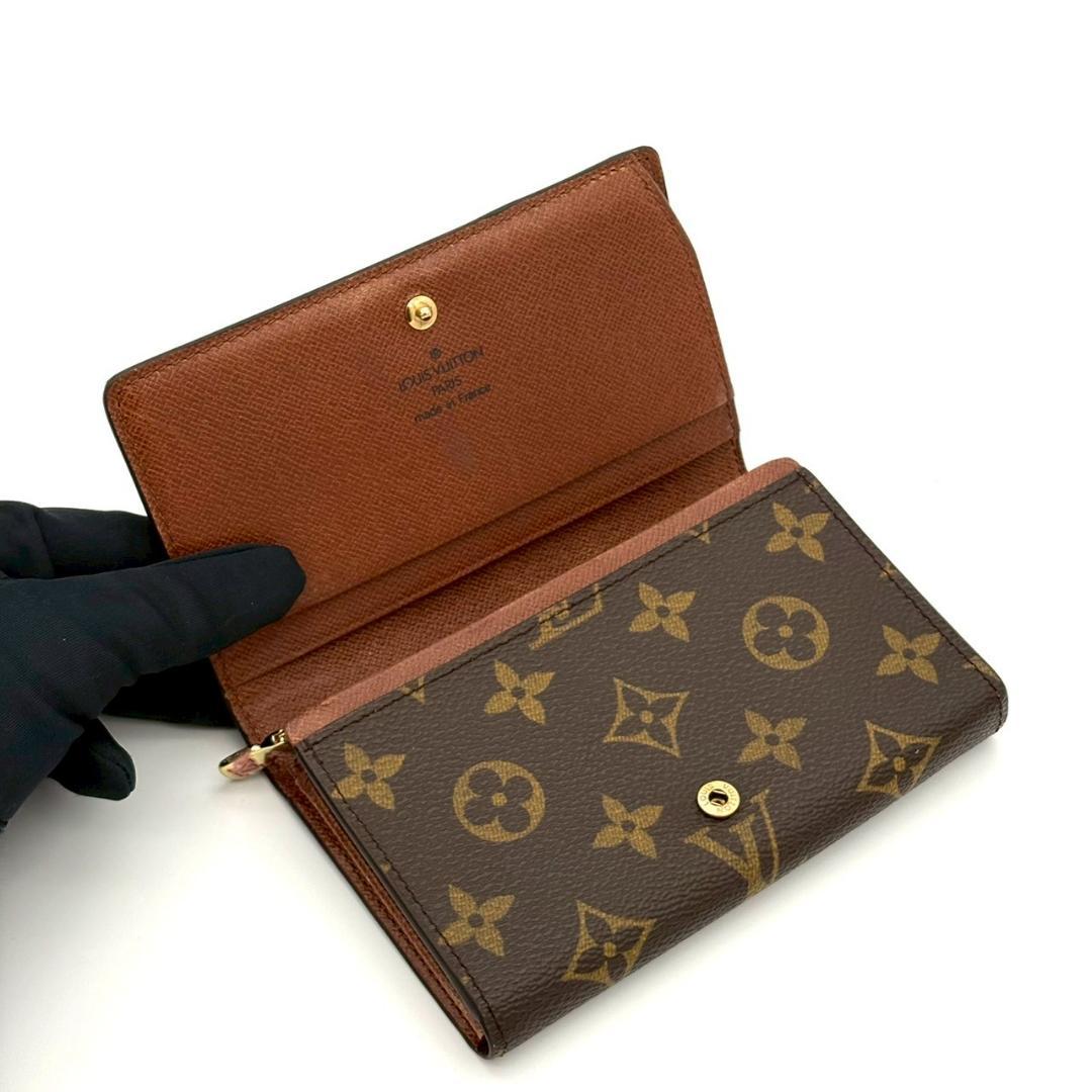 T*N様 LOUIS VUITTON ルイヴィトン 折財布 モノグラム トレゾー