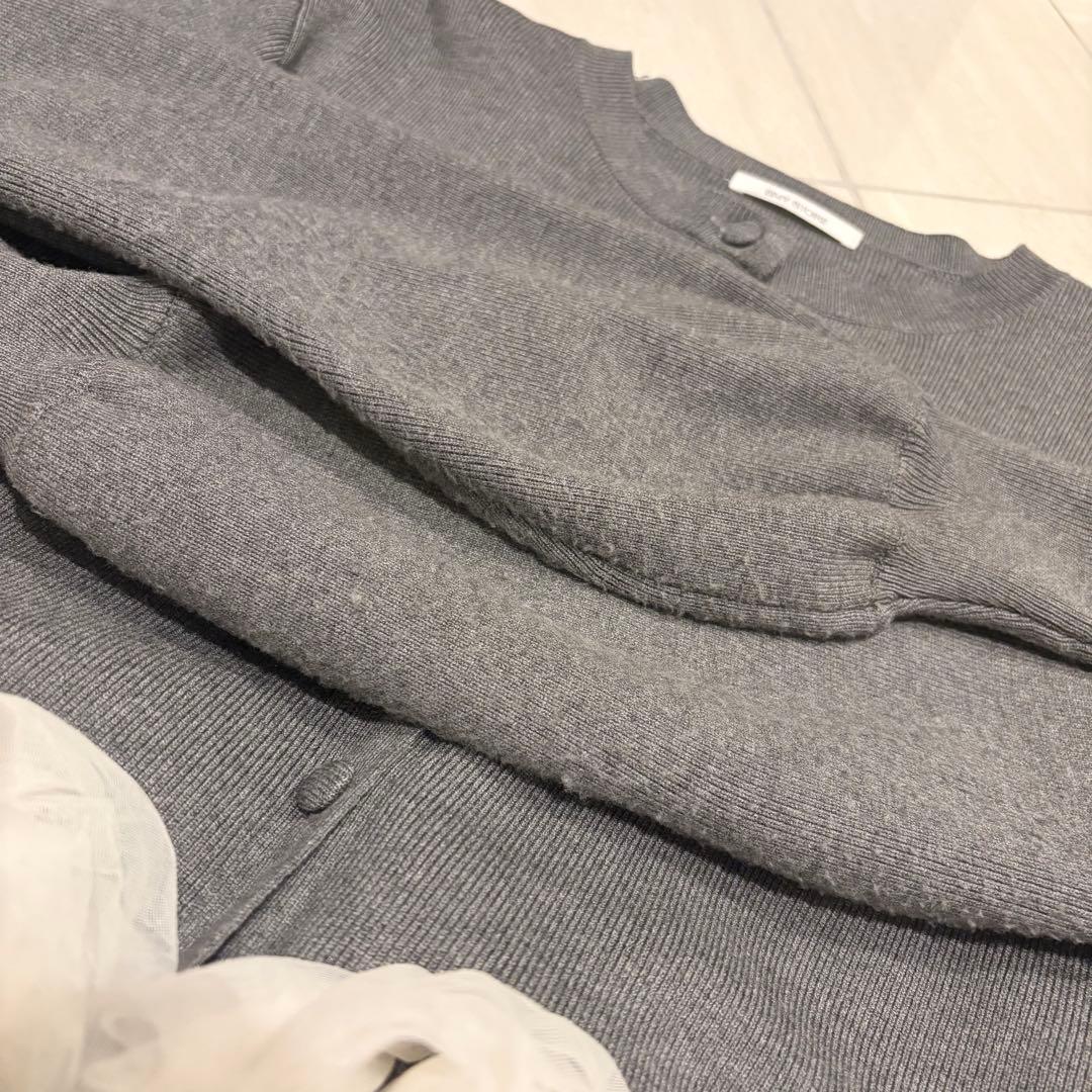 eimy istoire チュールぺプラムニット