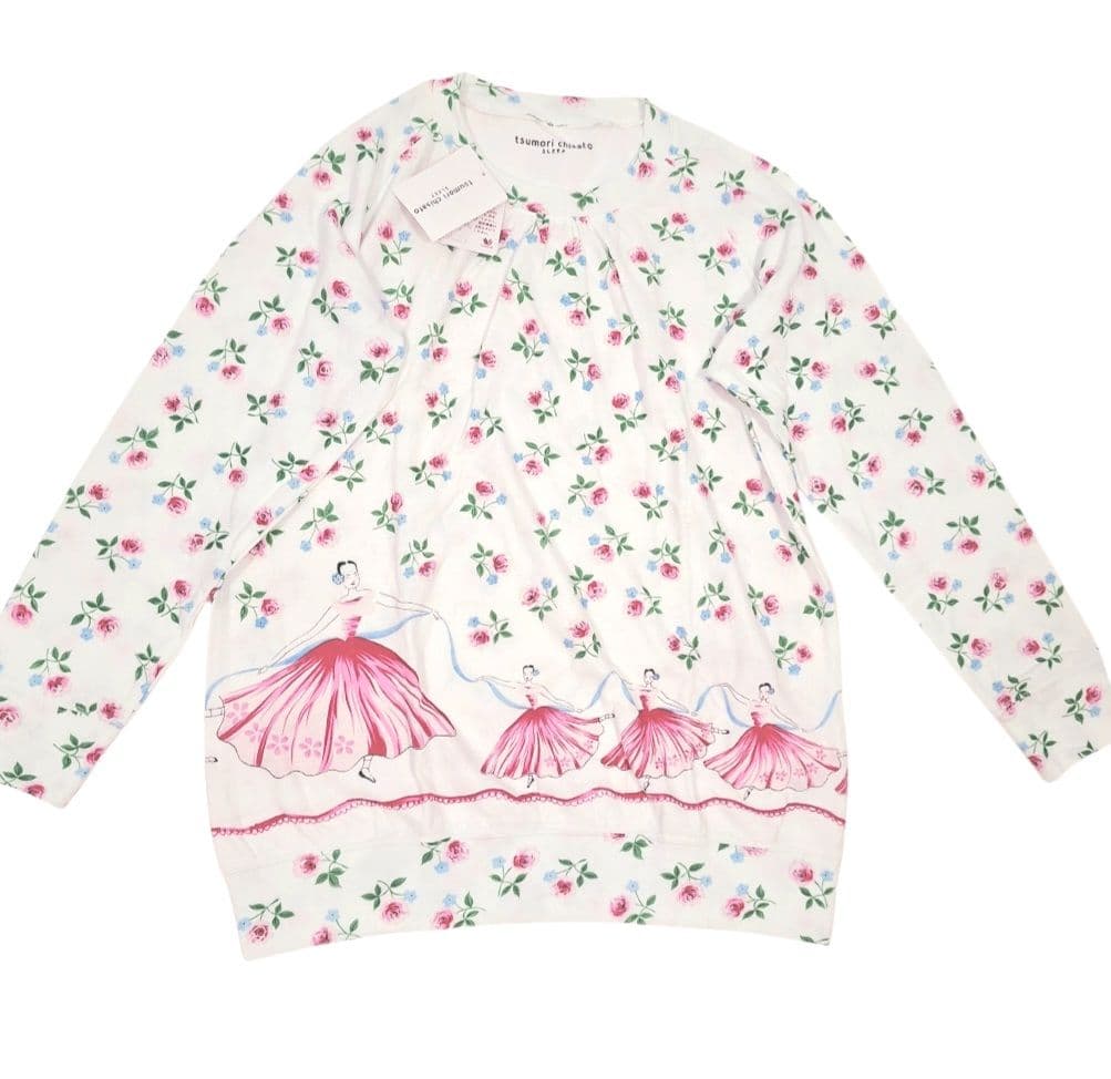 高級　tsumori chisato バレリーナ柄 パジャマ M 新品　ワコール