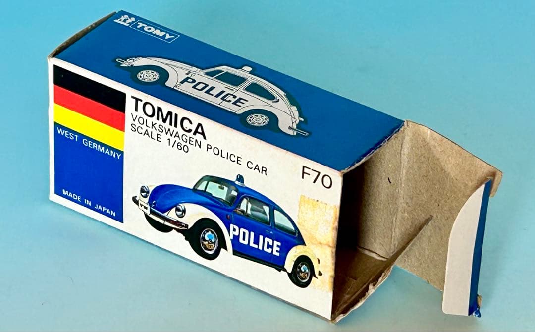 トミカ青箱 F70 フォルクスワーゲン ポリスカー
