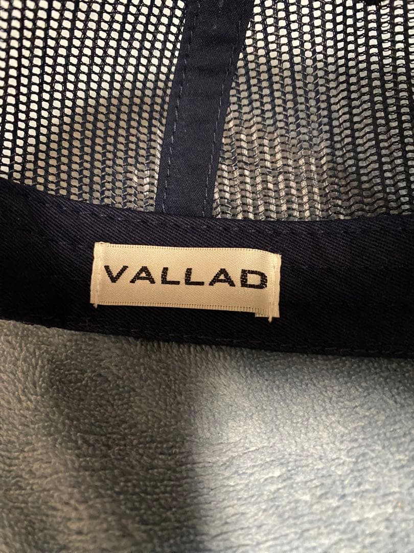 VALLAD STUDIO メッシュキャップ ネイビー