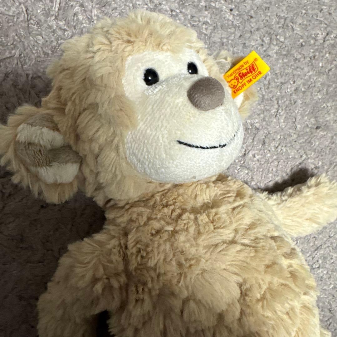 Steiff ベージュの猿 ぬいぐるみ