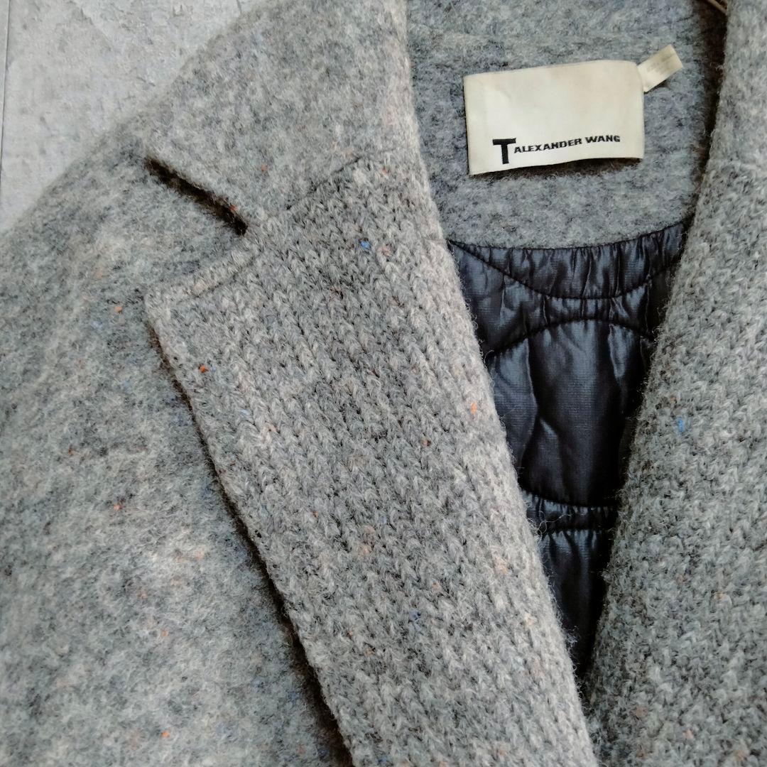 TbyAlexander Wang XS　ロングコート 裏地キルティング　軽い