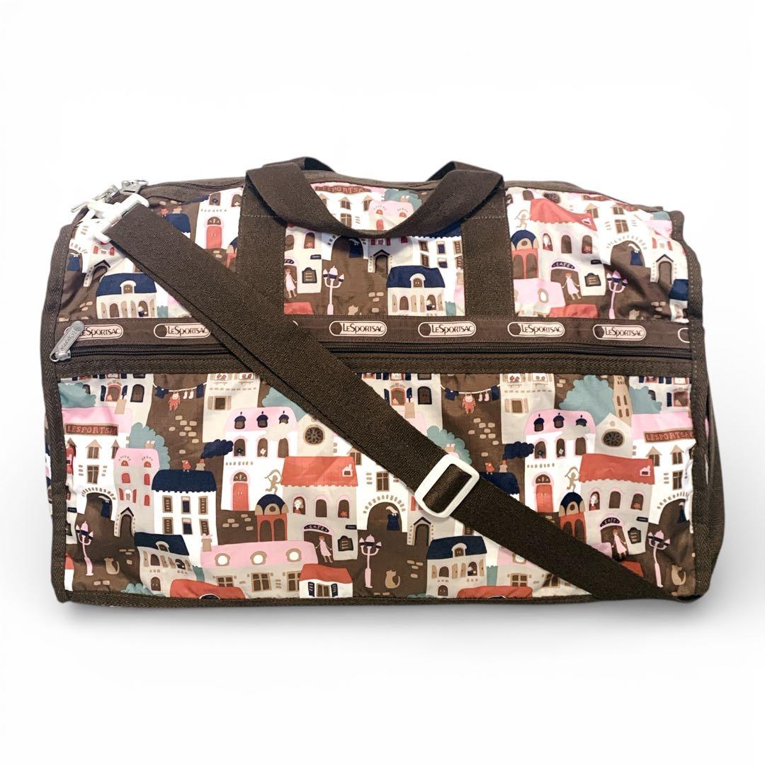 ✨美品 LeSportsac 2way ボストンバッグ TOSCANA柄 LG