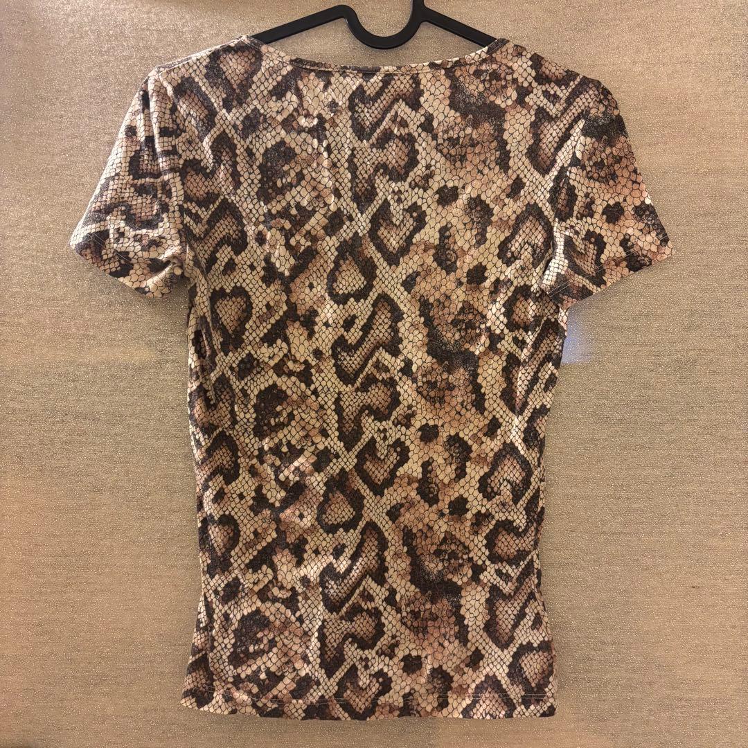 D&G パイソン　Tシャツ y2k