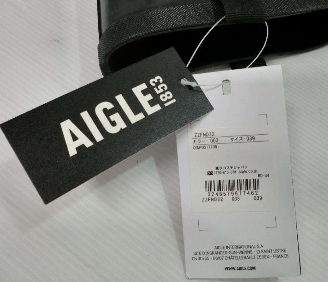 AIGLE エーグル アリア レインブーツ NOIR ノワール レディース 39