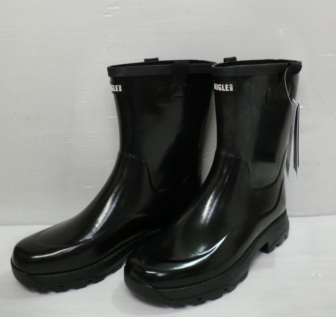 AIGLE エーグル アリア レインブーツ NOIR ノワール レディース 39
