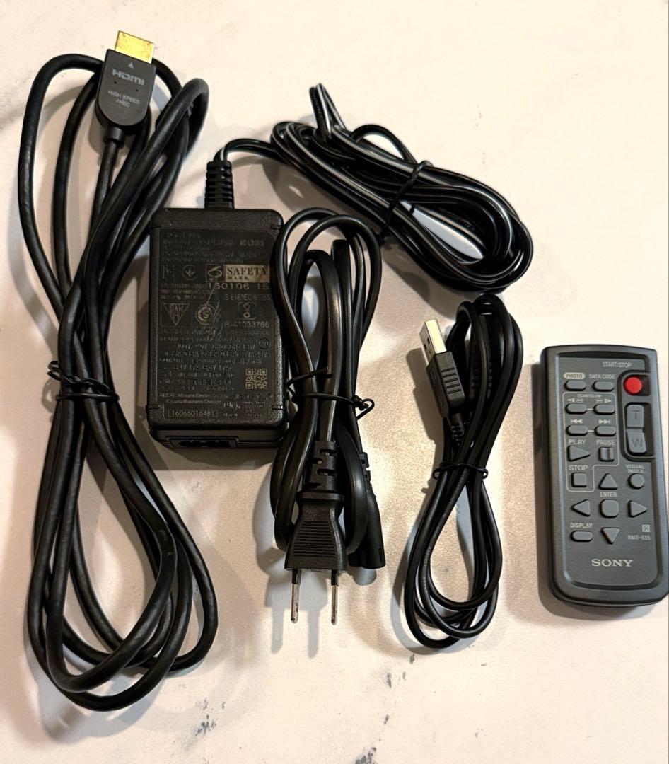 ビデオカメラ SONY Handycam FDR-AX100 4K