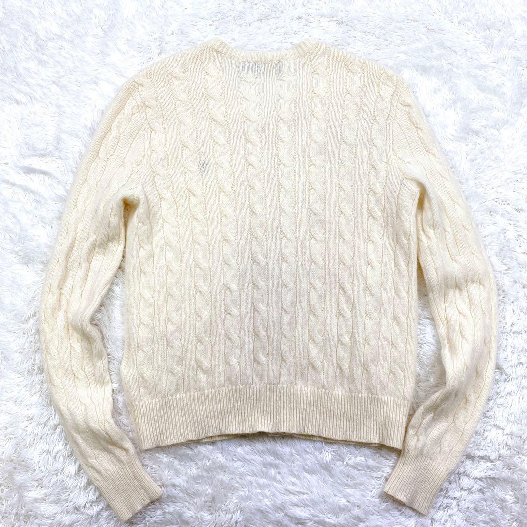 未使用級 POLO RALPH LAUREN カシミヤ混 カーディガン ボレロ