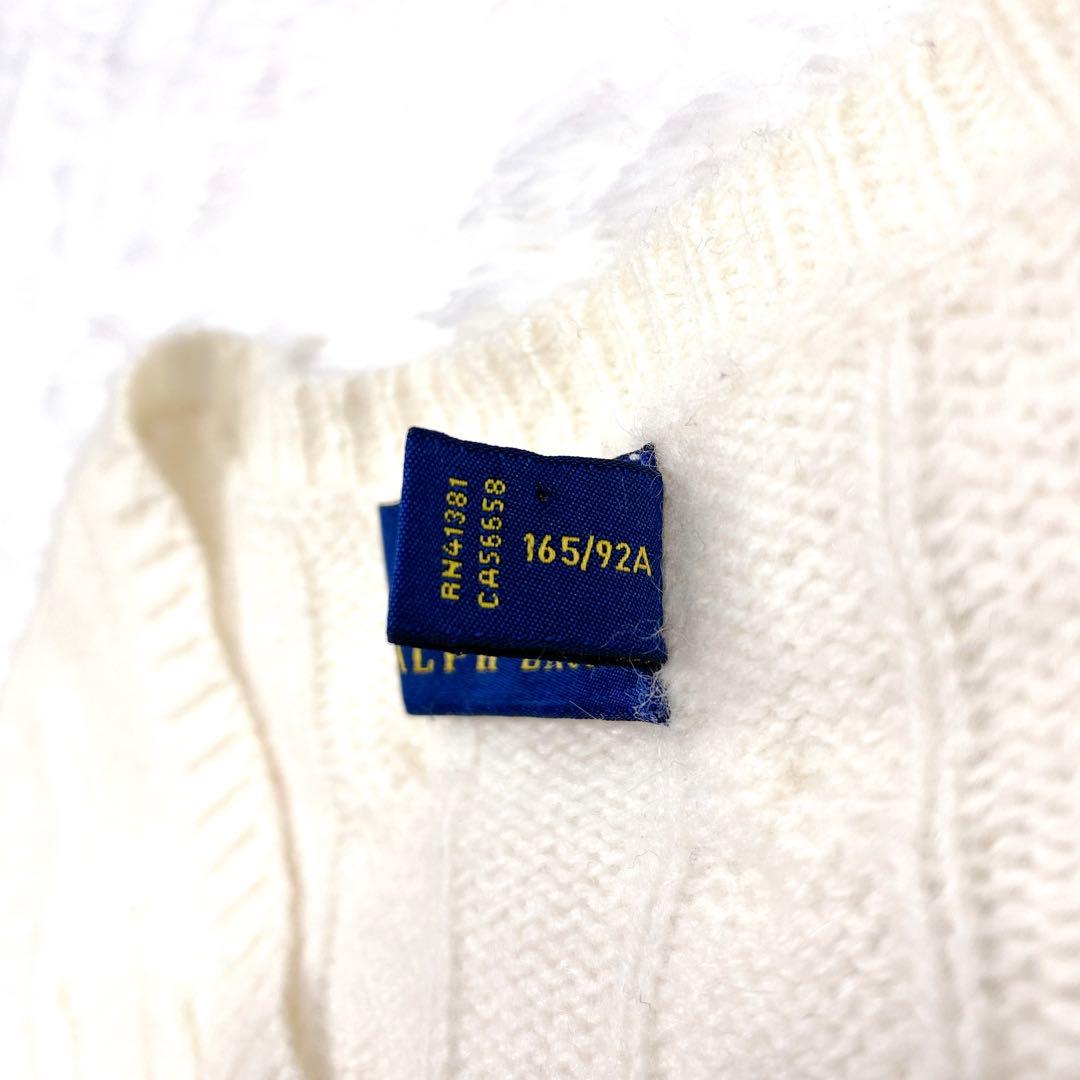 未使用級 POLO RALPH LAUREN カシミヤ混 カーディガン ボレロ