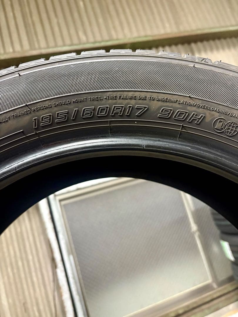 195/60R17 ４本セット　ダンロップ　ライズ　プリウス　2本のお値段ページ