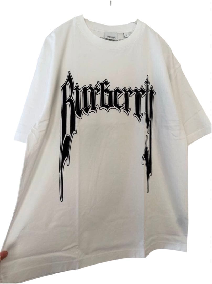 新品BURBERRY バーバリー 半袖Tシャツ 白 ホワイト ロゴTシャツSP