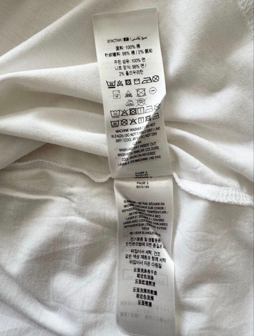 新品BURBERRY バーバリー 半袖Tシャツ 白 ホワイト ロゴTシャツSP