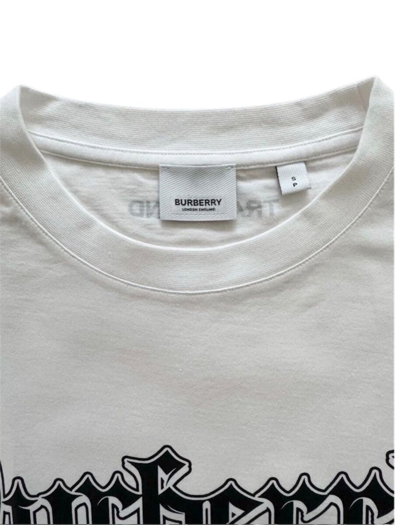 新品BURBERRY バーバリー 半袖Tシャツ 白 ホワイト ロゴTシャツSP