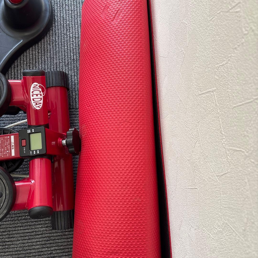NICE DAY エクササイズステッパー レッド