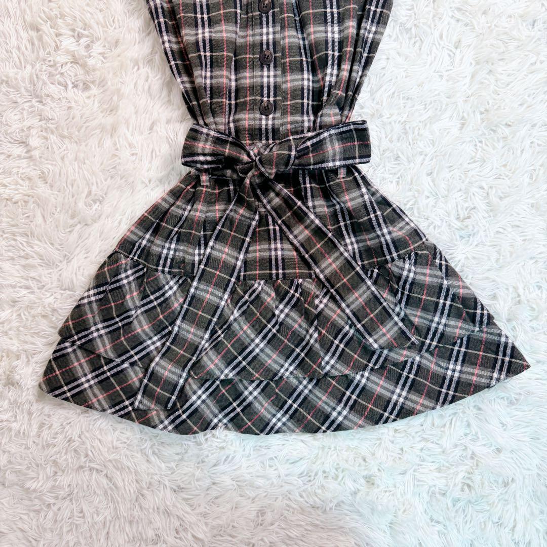BURBERRY BLUE LABEL ワンピース ノバチェック ティアード