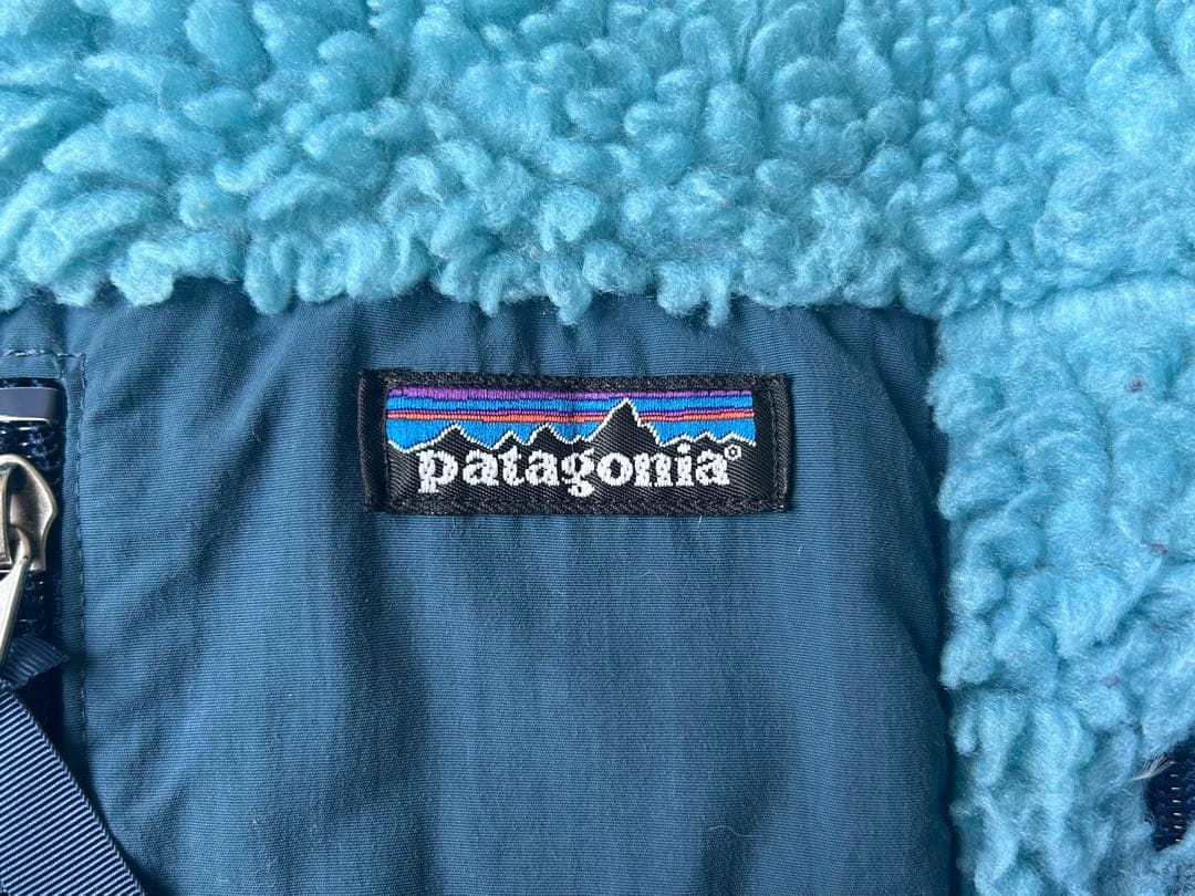 patagonia レトロX ベスト ヴィンテージUSA製 ターコイズブルー