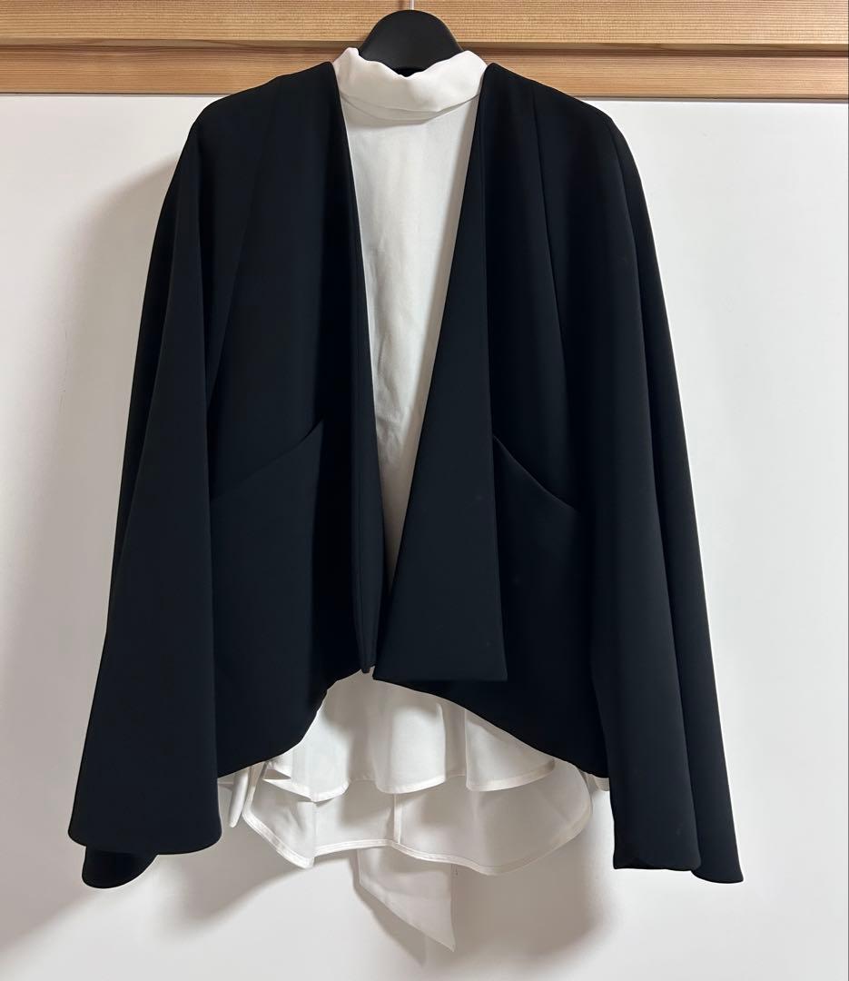 【美品】ENFOLD エンフォルド　ジャケット　ブラック系　38サイズ