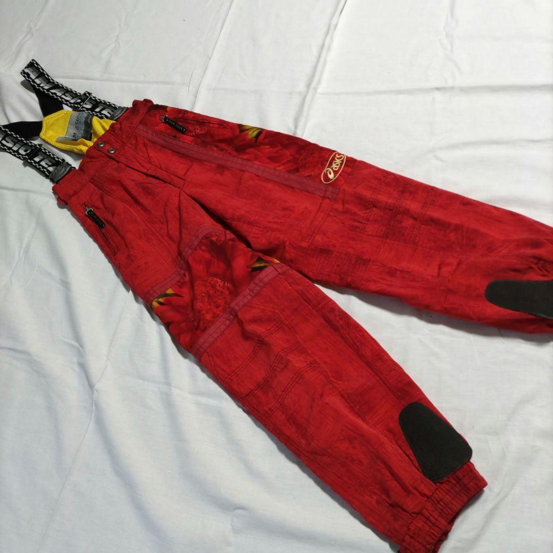 アシックス　チームアシックス　スキーウェア　スノボウェア 日本製　90sレア