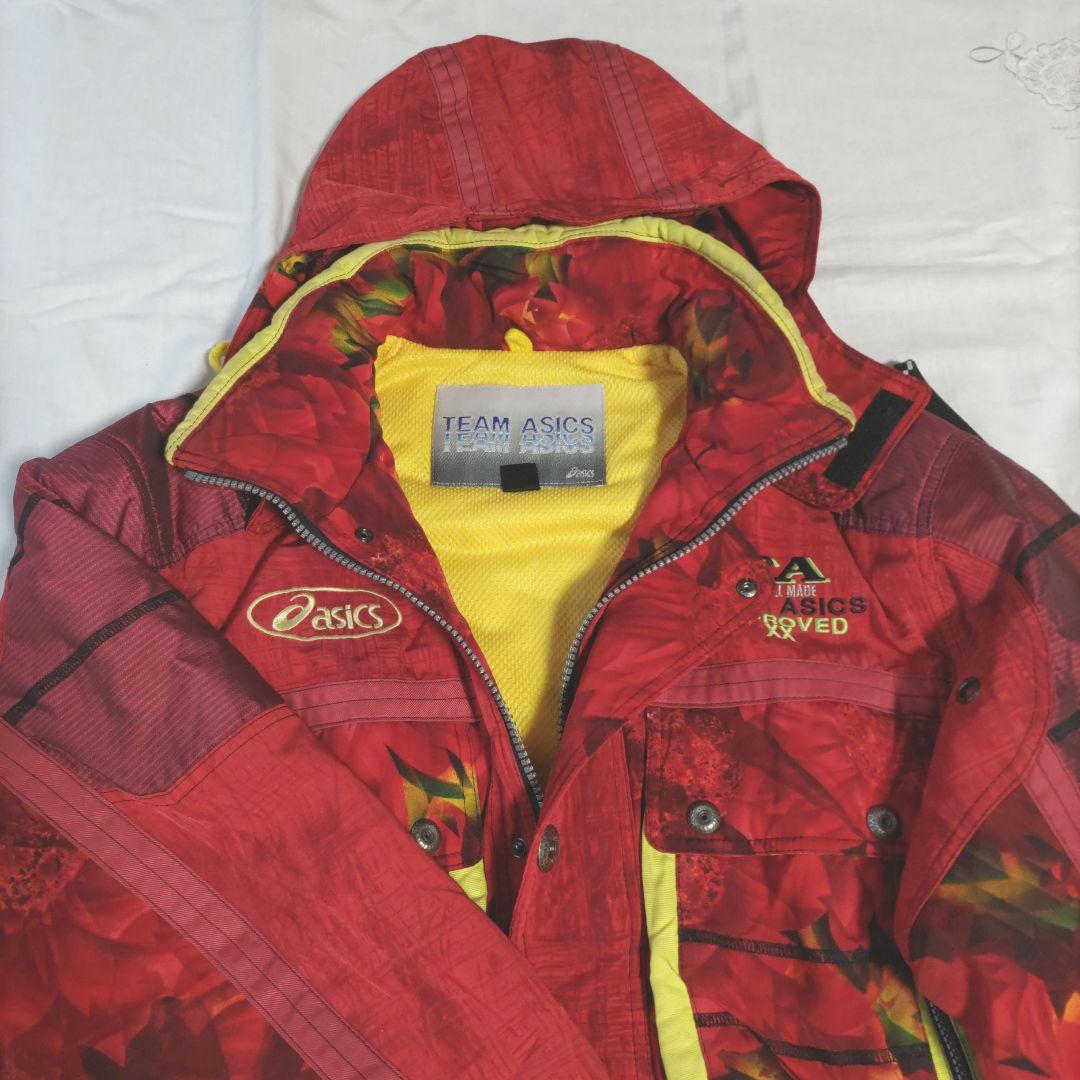 アシックス　チームアシックス　スキーウェア　スノボウェア 日本製　90sレア