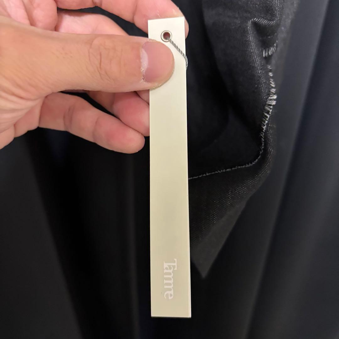 【定価88,000円】タム・tamme トラックジャケット　サイズ1 ブラック