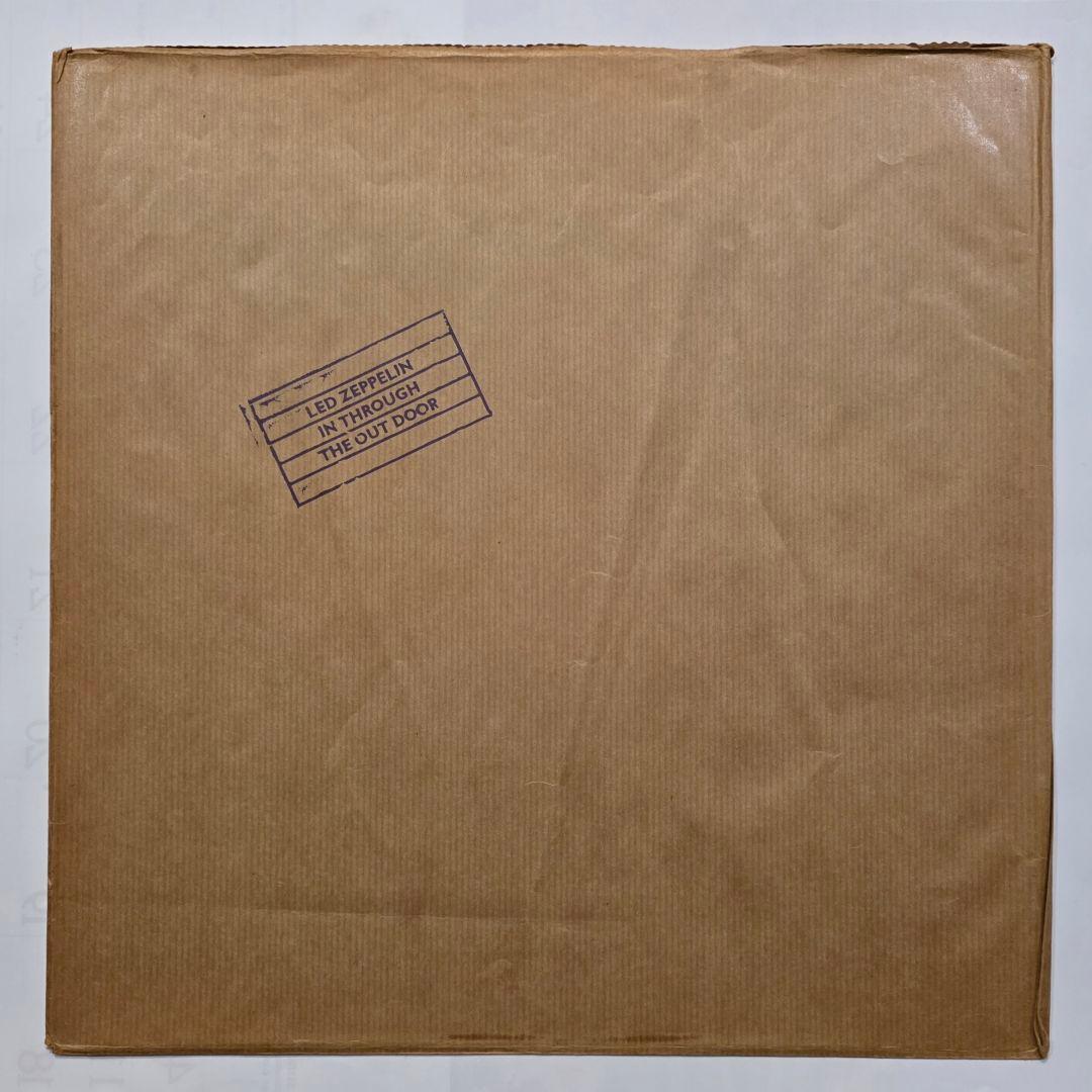 UK盤LP レッド・ツェッペリン In Through The Out Door
