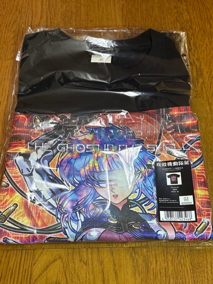 攻殻機動隊展　限定グッズ　Tシャツ 空山基　キービジュアル