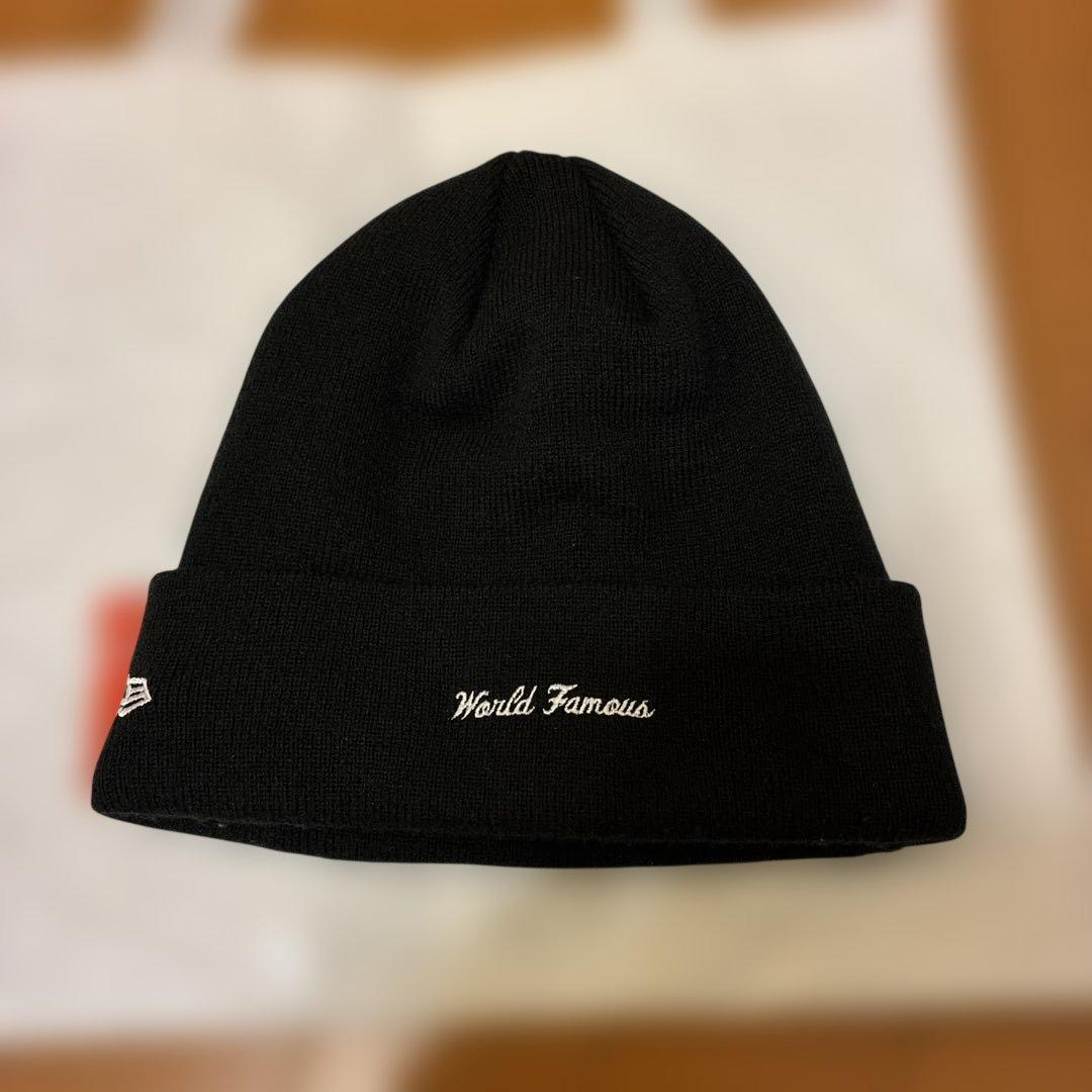 お*だ様 Supreme ニット帽 黒色