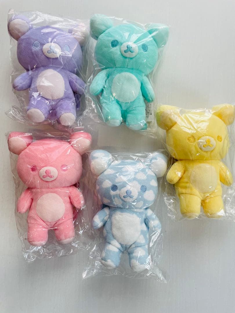 リラックマ　20colors ぬいぐるみ　20色フルセット