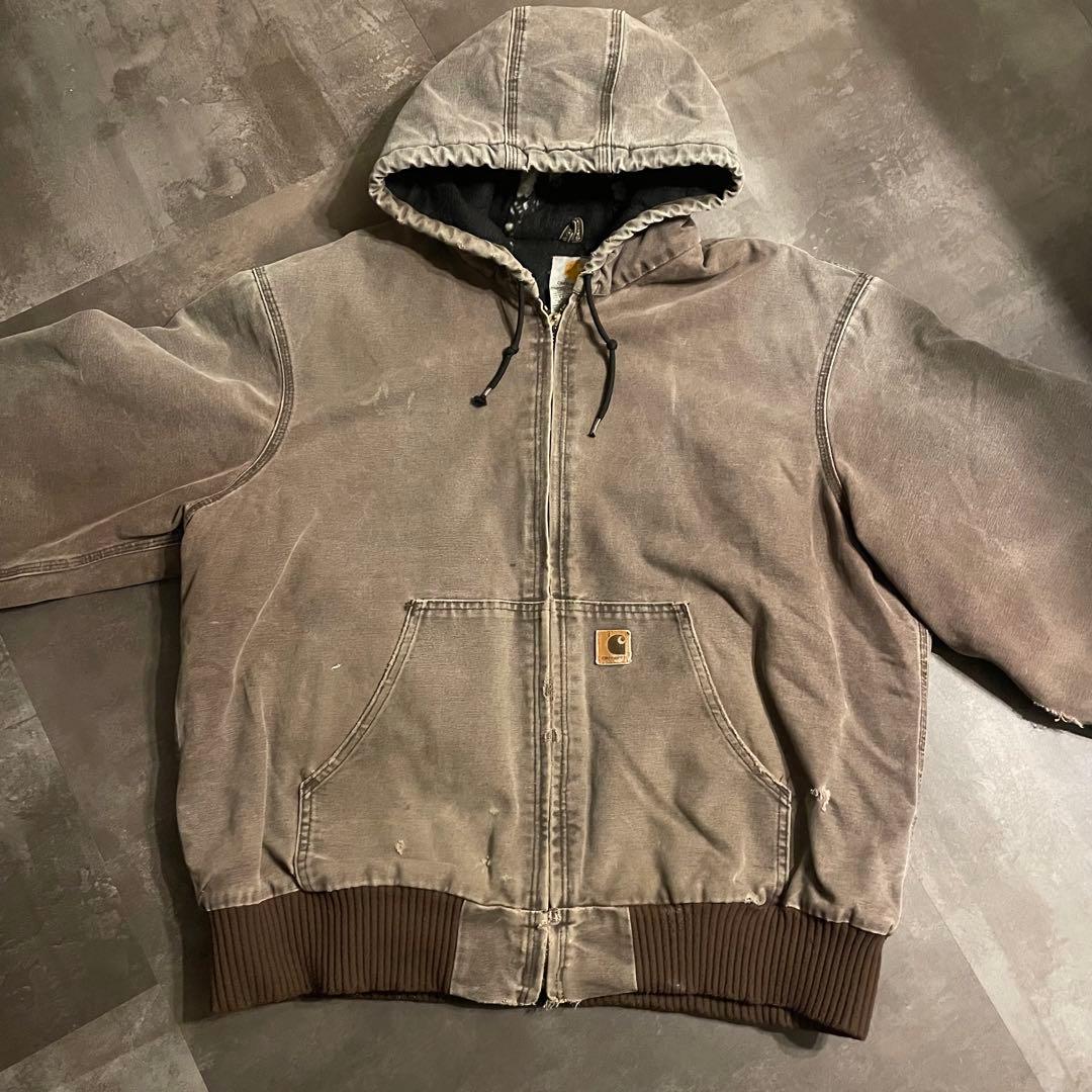 こ*ん様 00s Carhartt カーハート アクティブジャケット XL チョ