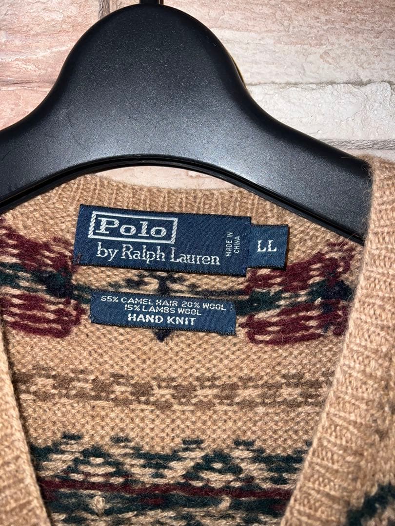 Polo by Ralph Lauren フェアアイル柄　ニット ベスト