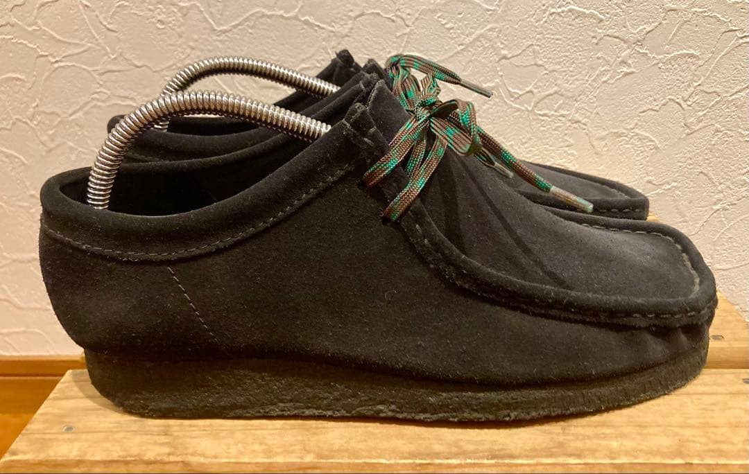 clarksクラークス ワラビー ヴィンセントシューレース仕様 25.5cm