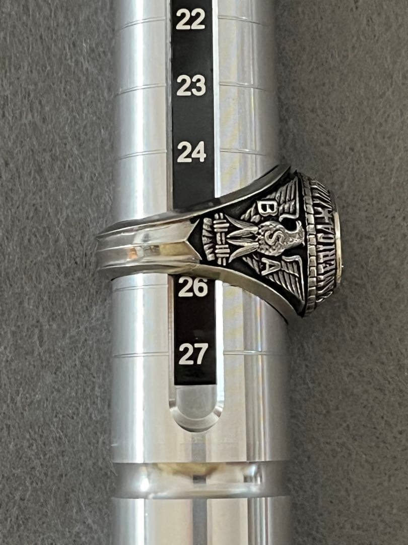 ボーイスカウト　オブ　アメリカ　イーグルスカウト　リング　ヴィンテージ　25号