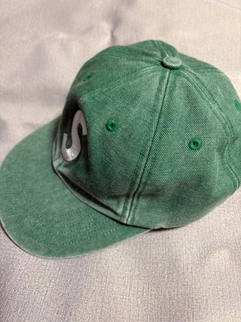 シュプリーム Pigment S Logo 6-Panel 24fw緑