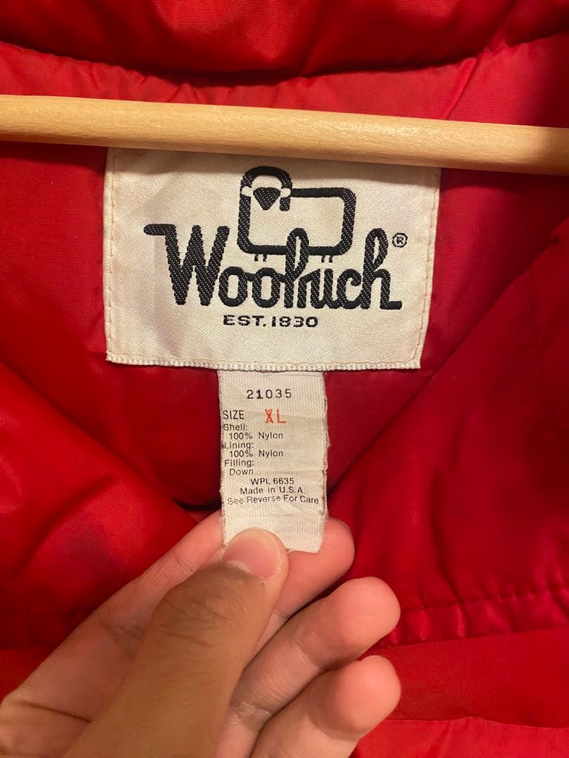 wool rich 70s ダウンベスト