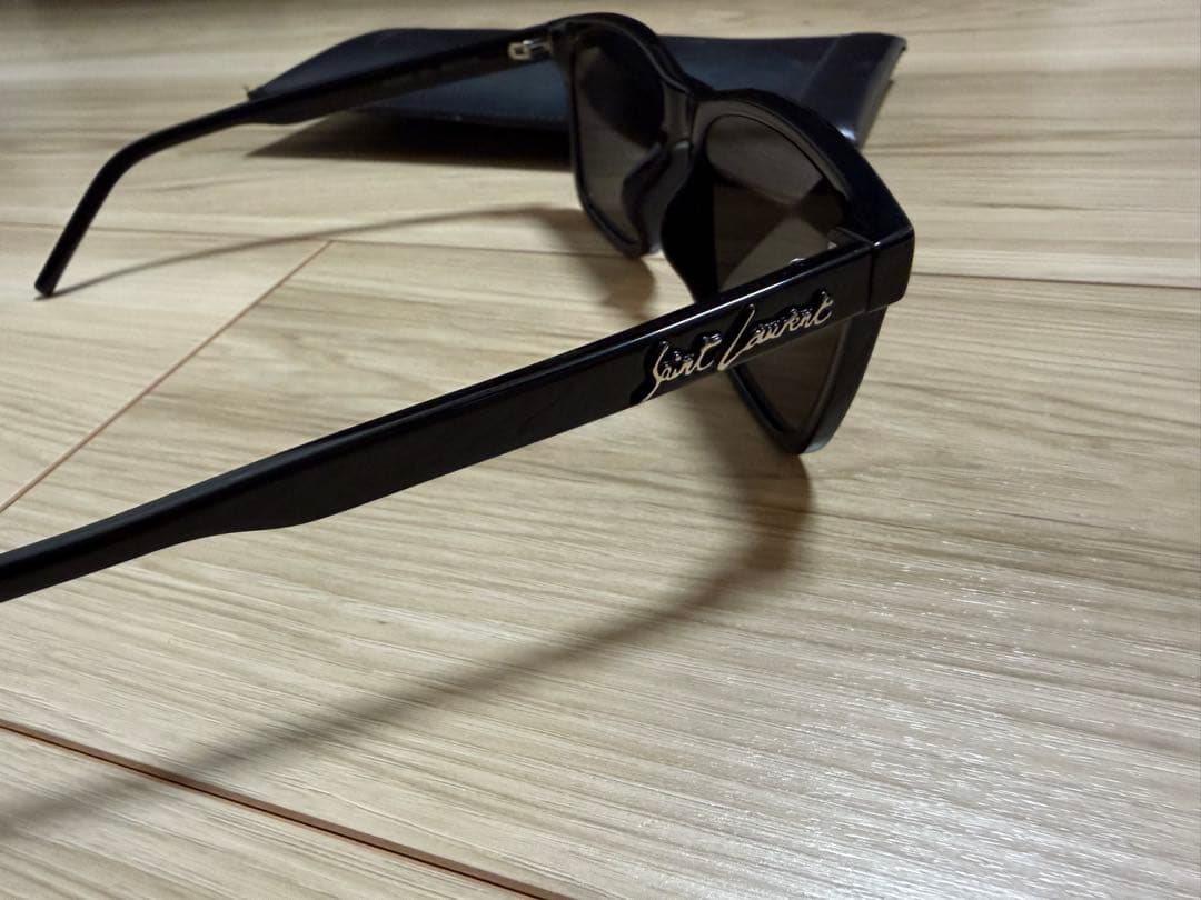 Saint Laurent paris ウェリントン サングラス ユニセックス