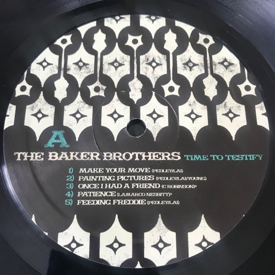 THE BAKER BROTHERS TIME TO TESTIFY アナログ