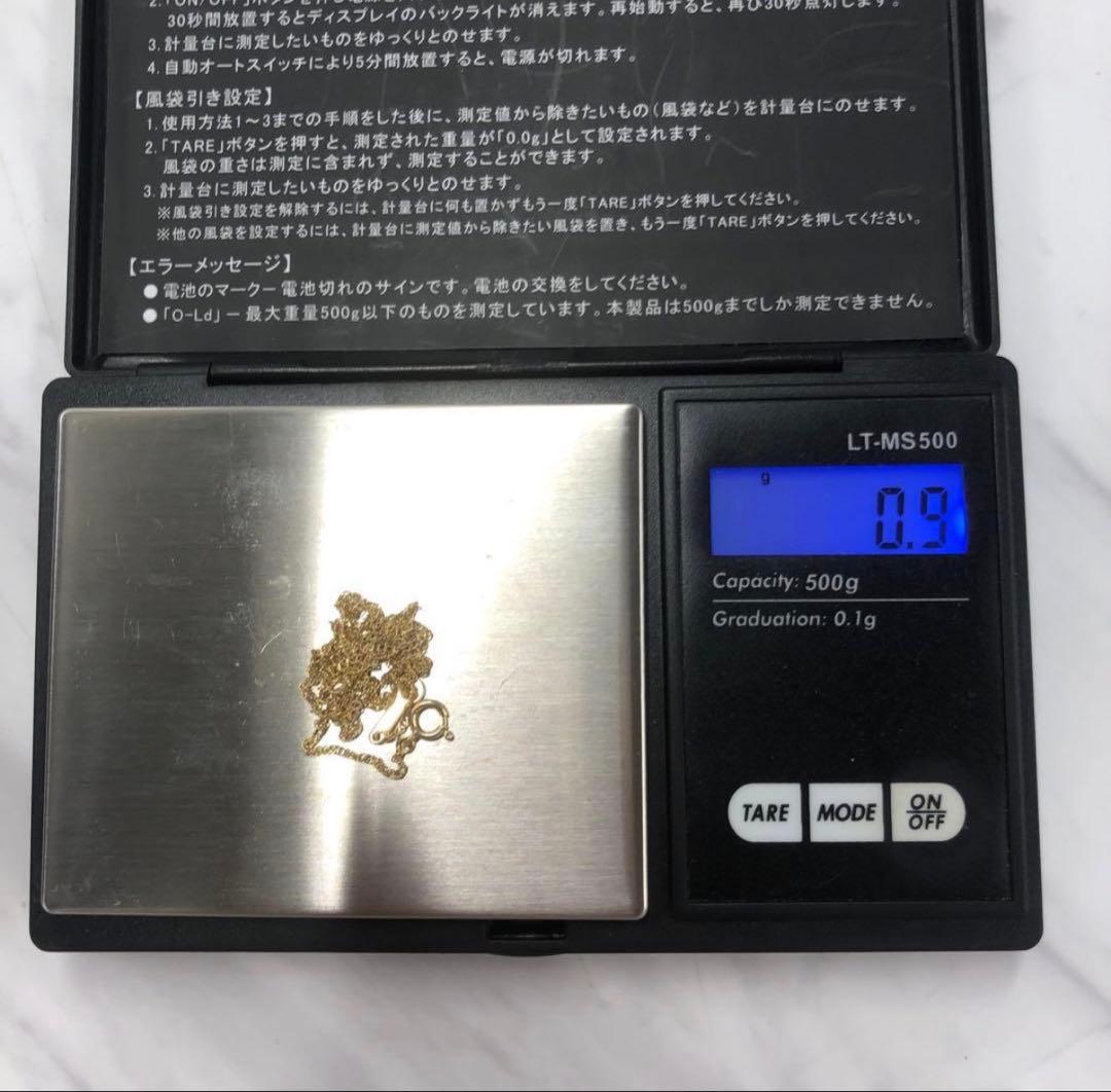 K10YG necklace gold ネックレス スクリューチェーン ゴールド