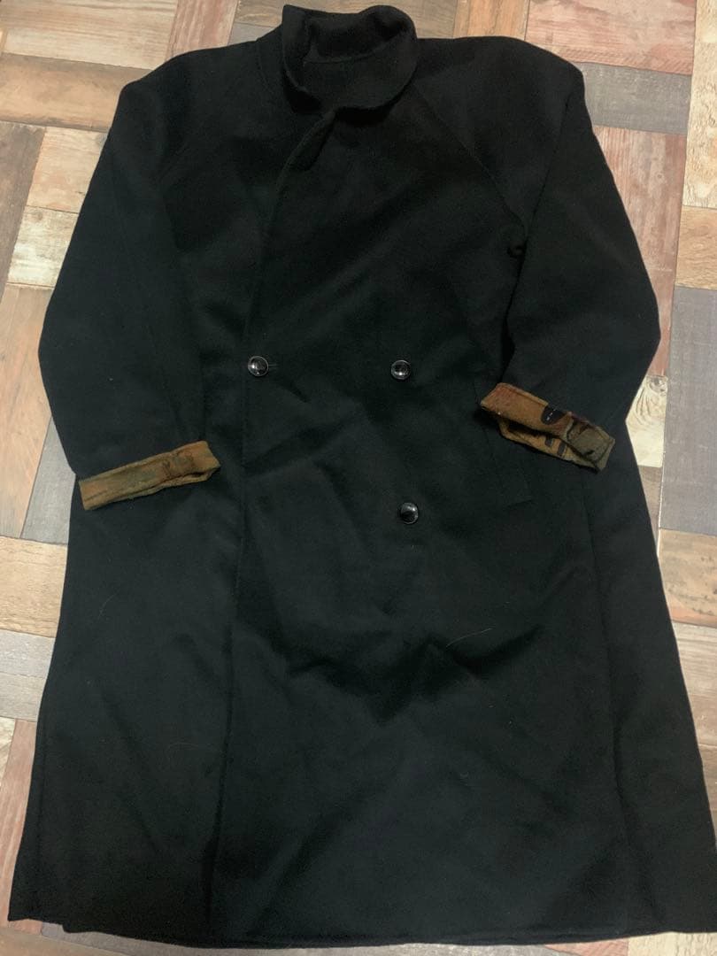 Vintageコート　キュプラカシミヤ20%混　日本製