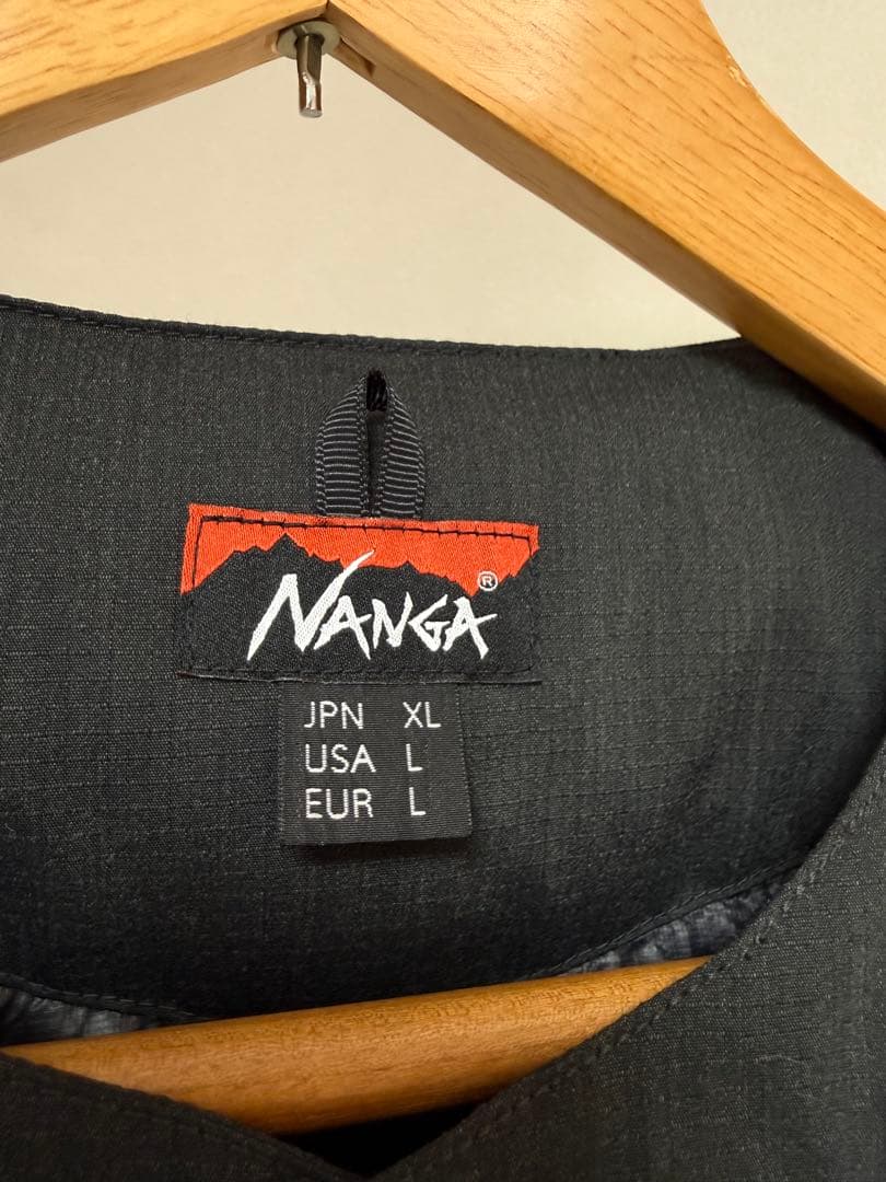 NANGA TAKIBIダウンベスト　XL