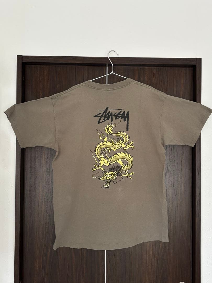 OLD stussy 初代ドラゴンTシャツ 黒タグ