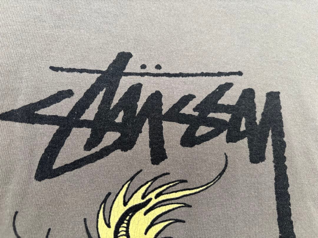 OLD stussy 初代ドラゴンTシャツ 黒タグ