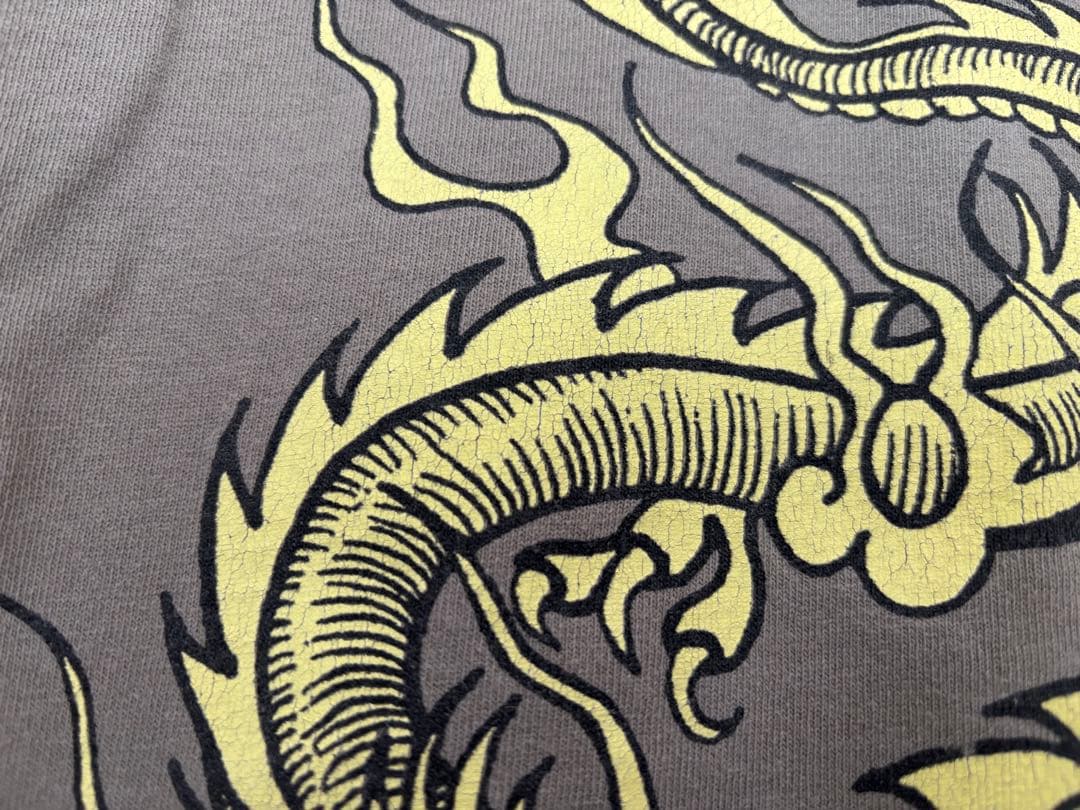 OLD stussy 初代ドラゴンTシャツ 黒タグ