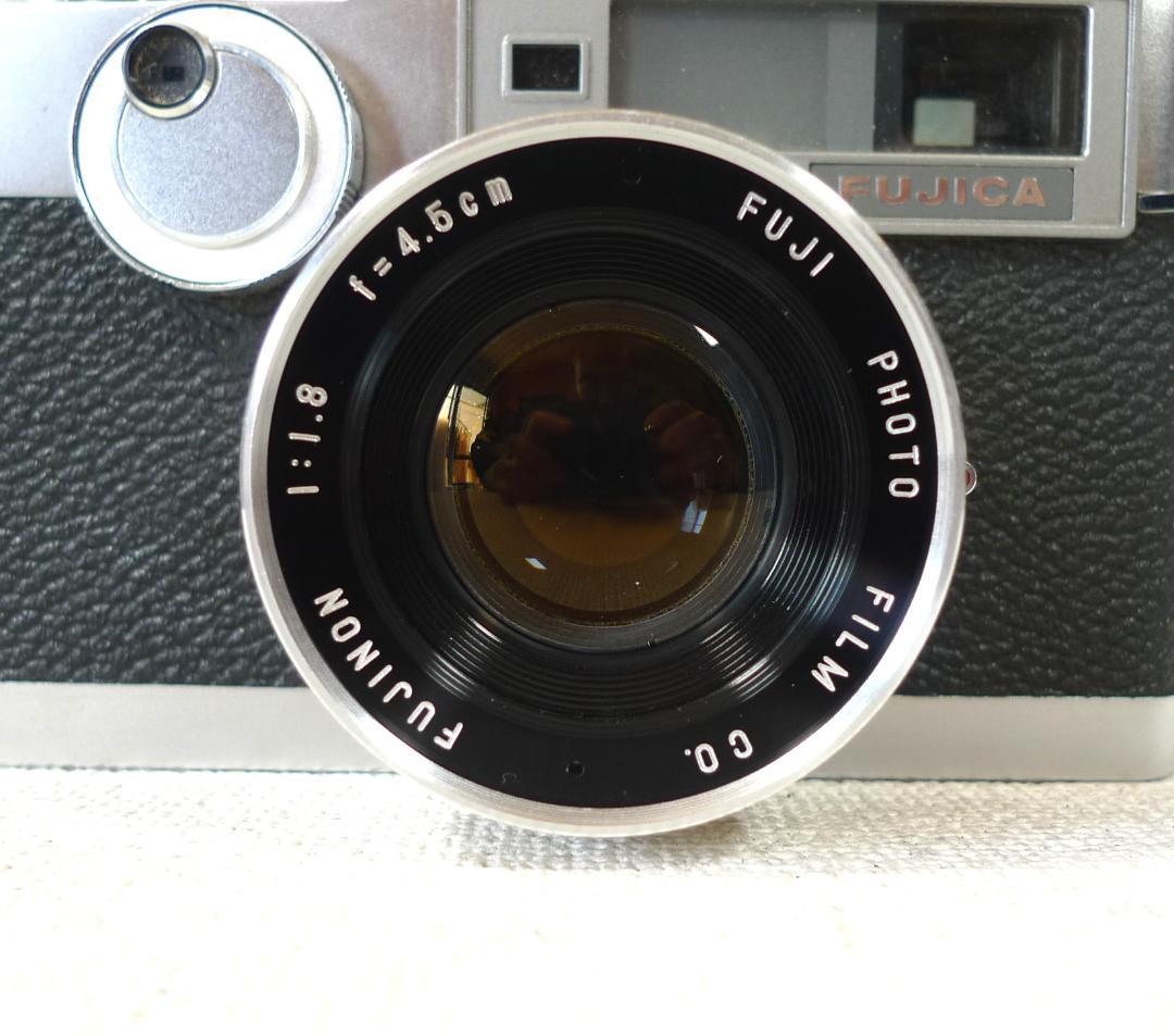 動作確認済 希少 美品 FUJICA V2 FUJINON 45mm f1.8