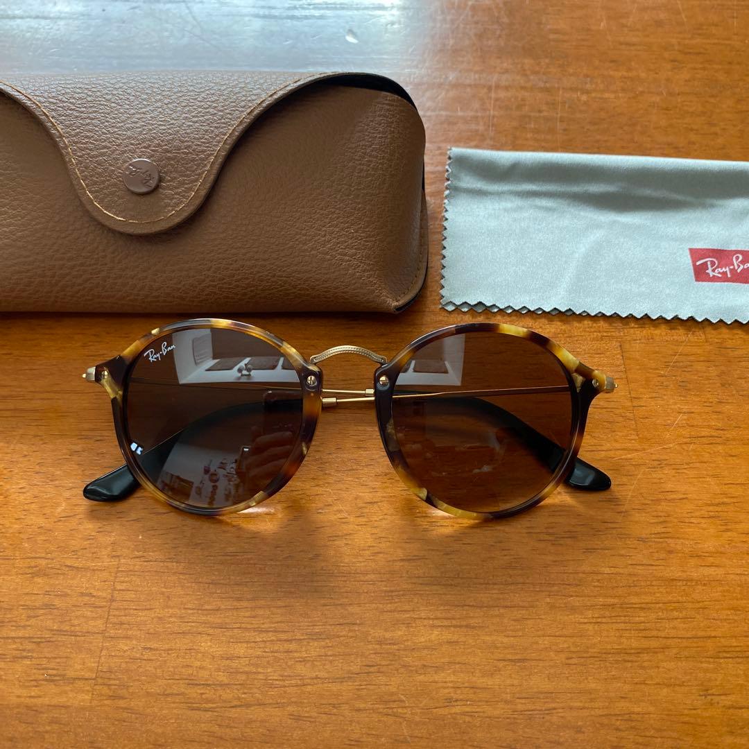 く*チ様 レイバンRayban RB2447 べっ甲　ブラウンレンズ